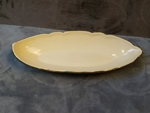 FRANCISCAN DESERT ROSE RELISH CELERY DISH 1947-1949, 10 3/4" Long - Picture 2 of 9