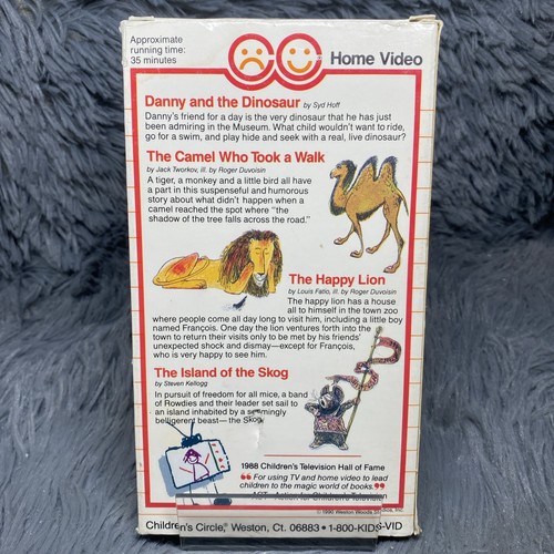 Children’s Circle: Danny and the Dinosaur And Other Stories VHS Tape 1990 Rare - Picture 4 of 8