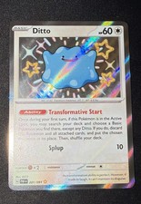 Ditto 201/091 SV: Paldean Fates Holo