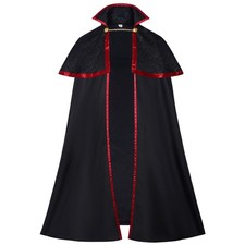 Medieval Royal Cloak Cosplay Costume Vampire Cape Stage Performance Gothic Cape
