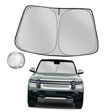 Windshield Sun Shade for 2022-2025 Rivian R1S Foldable for 2022-2025 Rivian R1s