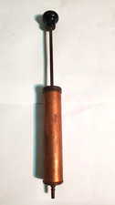 Vtg Small Brass Air Hand Pump With Wooden Handle Coleman Iron Aladdin Working Vtg Small Brass Air Hand Pump With Wooden Handle Coleman Iron Aladdin Working