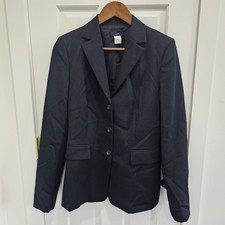 J. Crew Black 100 Wool Blazer Jacket Womens Size 6 Business Professional