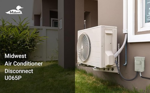 Midwest U065P Weatherproof Non-fusible Pull-Out Disconnect,  60A 240V  AC, 10 hp - Picture 8 of 16