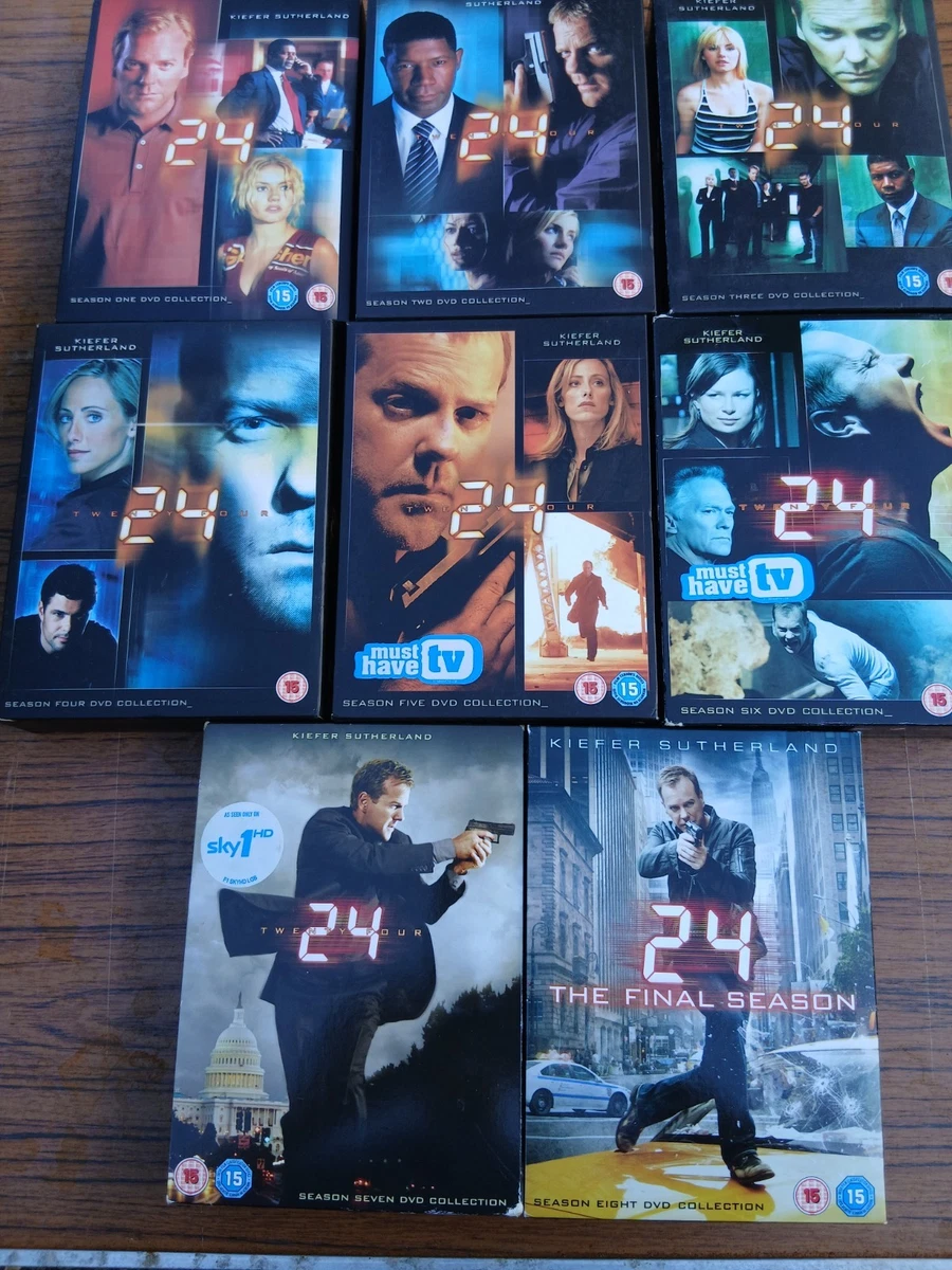 24 2001 TV Complete Series DVD & Blu-ray Box Sets for sale | eBay UK