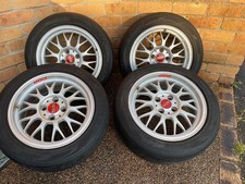 Bbs Rg-f Wheels Rims 15 Inch 7j 42 Pcd100 4h No Tires