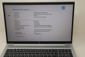 HP EliteBook 850 G7 Laptop 10th Gen Intel Core i7 8GB RAM No HDD No OS