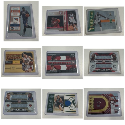 Basketball Eighteen (18) Card Refractor Numbered, Auto & Game Used Jersey Lot🔥
