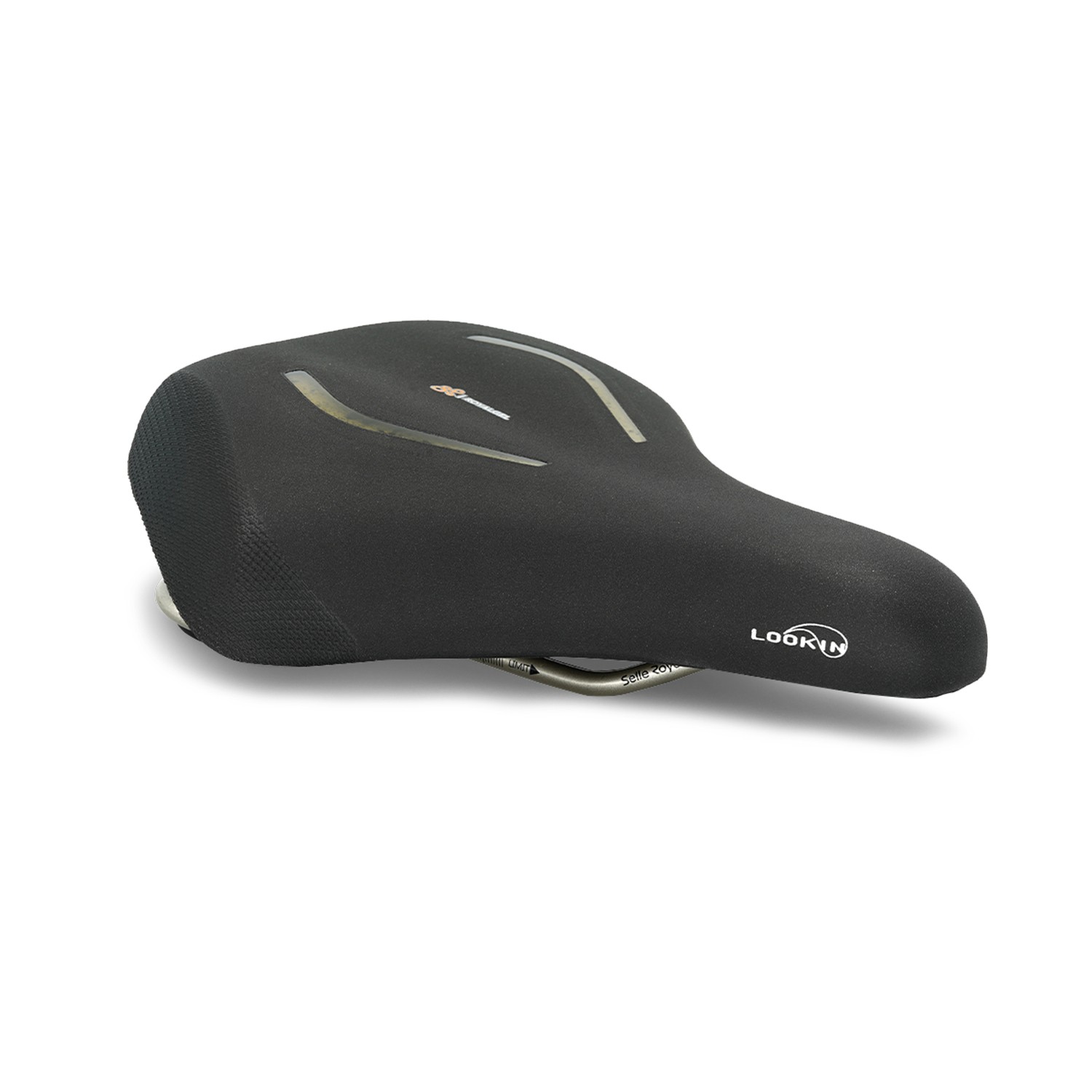 Selle Lookin Evo Stracciatella Relaxed : le confort noir pour vélotaf