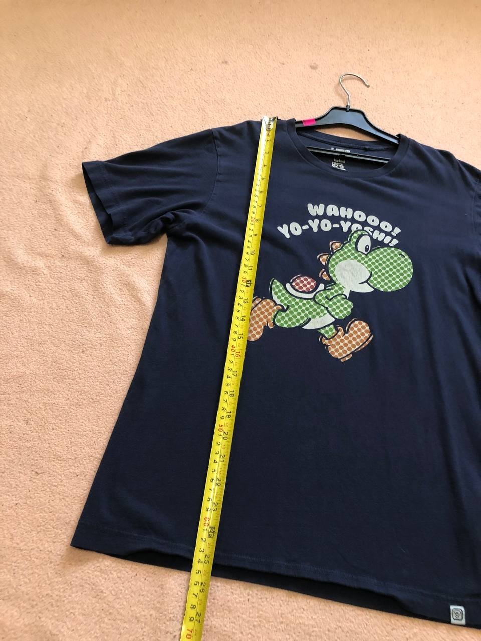 Uniqlo Super Mario T-Shirt Men's Size S Short Sleeve Blue Nintendo Casual Luxury image 6