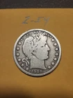 1906 O  Barber Half Dollar VG  Lot2-54
