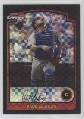 2003 Bowman Chrome X-Fractor Paul Lo Duca #81 0w7
