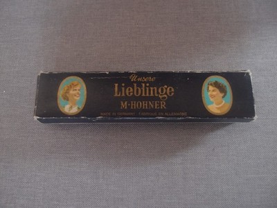 mundharmonika der Serie Unsere Lieblinge Marke M. Hohner