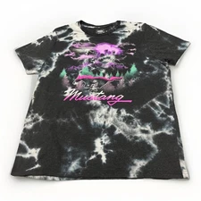 Officially Licensed Ford Mustang Tie Dye Graphic T. SZ- XL
