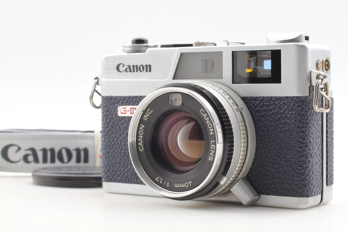 Canon Canonet QL17 G-Ⅲ F0418-130-6-2v p Preços baixos em Canon Canonet QL17 GIII câmeras de Filme | eBay