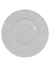 Markenlos Assiette plate Blanche Porcelaine Bocuse d'Or 15 cm