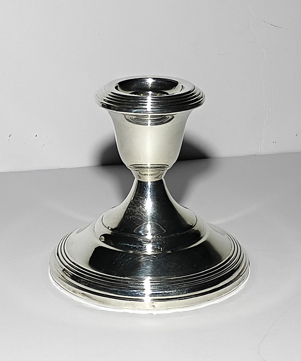 Fisher Sterling Silver In Antique Us Sterling Silver Candlesticks