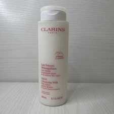 Clarins Velvet Cleansing Milk With Alpine Gold Gentian & Lemon 6.7oz Read*