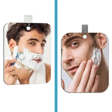 Shower Mirror Fogless for Shaving – Fogless Mirror for Shower for Shaver f