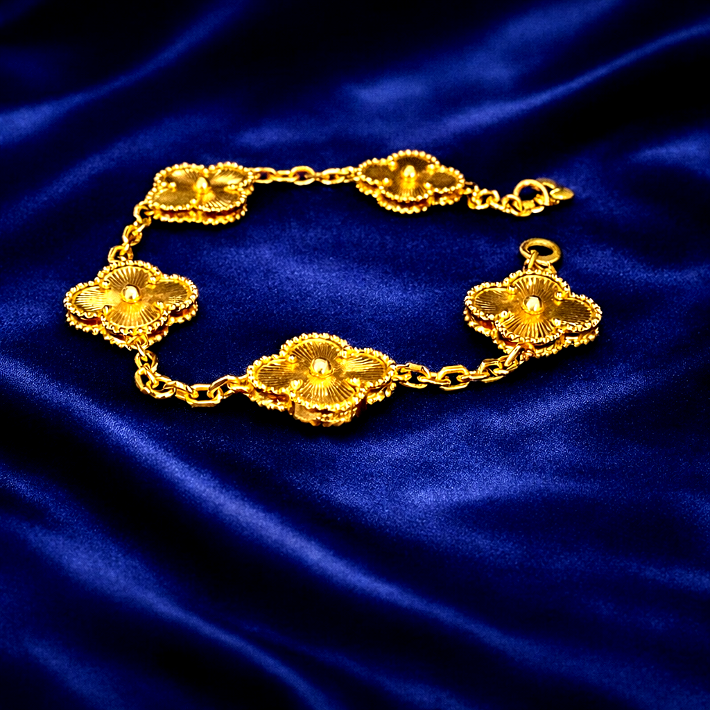 Van Cleef & Arpels 5 Motif Bracelet