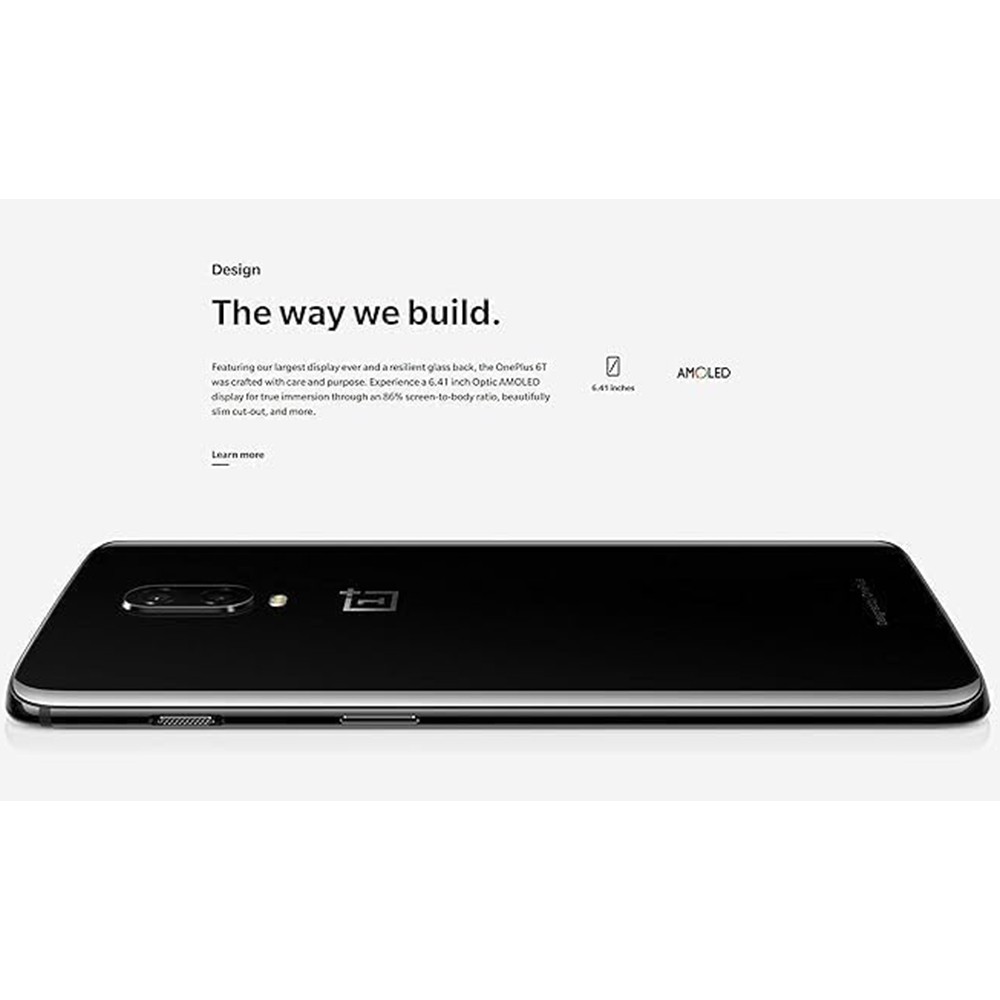 OnePlus 6T 128GB 6GB 256GB 8GB RAM Smartphone 20MP 4G Unlocked