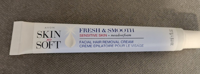 Avon Skin So Soft Fresh & Smooth Facial Hair Removal Cream 30ml Sensitive