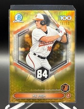 2026 Bowman - Ike Irish Bowman Top Prospects #BTP-84 Gold Refractor /50