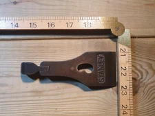 Vintage Stanley 2" Bench Plane Lever Cap Old Woodworking Tools Carpentry Tool