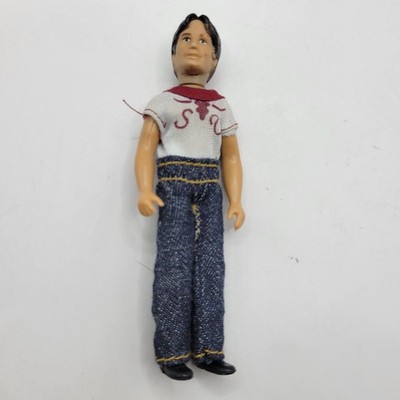 Vintage 1981 toy time inc. Male figurine with Jeans and T-shirt