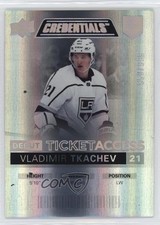 2021-22 Credentials Debut Ticket Access /999 Tier 1 Vladimir Tkachev #69 12a0