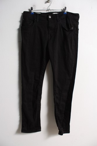 Selected Homme Mens Slim Leon Jeans - Black - Size W34 L30 (M33)
