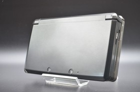 [REGION FREE]Nintendo 3DS black (Cosmo Black Clear Black)  Console Used 003