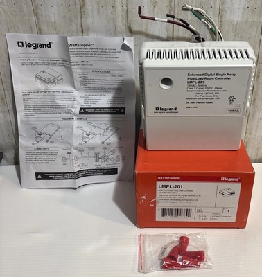 Legrand Wattstopper LMPL-201 DLM Enhanced Plug Load Controller On/Off 120V 60Hz
