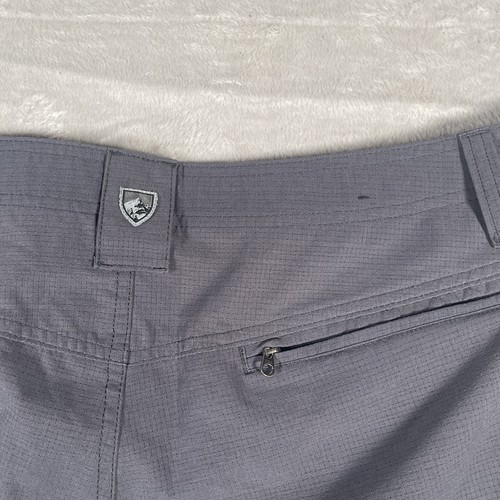Kuhl Upriser pantaloncino uomo 36 grigio performance elasticizzato outdoor ibrido 10" ripstop - Foto 4 di 7