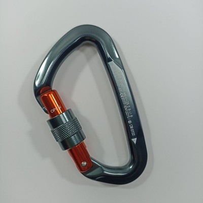 Elliot Schraubkarabiner - Kletter Karabiner, Karabinerhaken m. Keylock, 25 kN