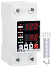Adjustable Voltage Protector 110V 220V, Low/High Voltage Cutoff and