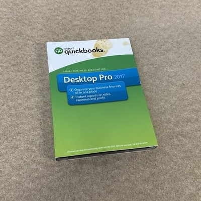 Intuit Quickbooks Desktop Pro 2017 (Windows PC) Small Business Accounting SEALED
