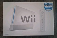 Nintendo Wii White Console Empty Box, BOX ONLY w/ Tray Inserts - See Pics