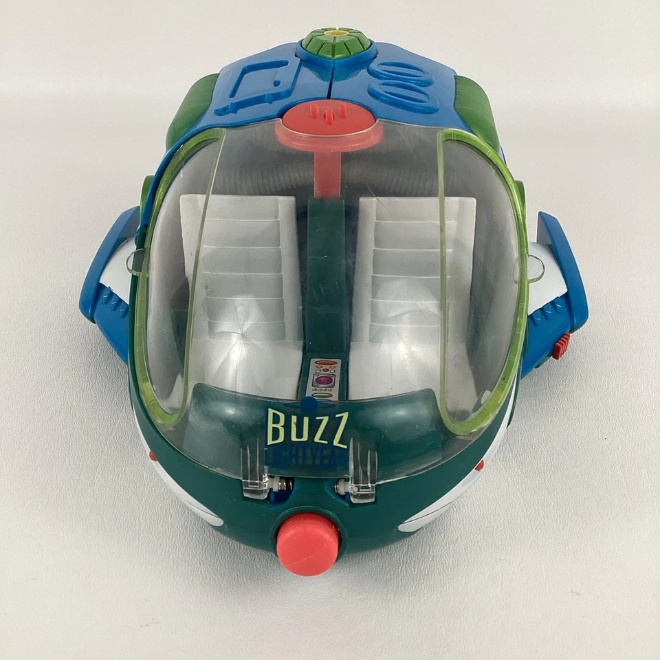 Disney Toy Story Buzz Lightyear nave espacial parlante efectos de sonido de colección 2003 Foto 3 de 4