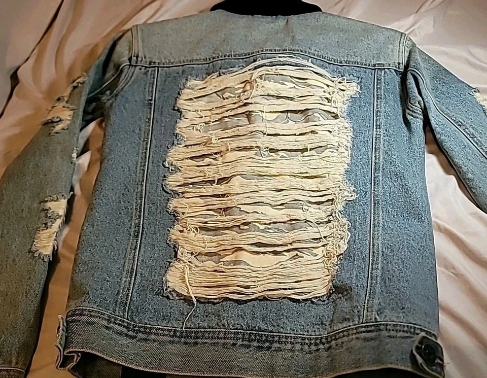 Puma X XO The Weeknd Denim Jacket RARE In Excellent Condition! Size US Small - Image 2 of 4