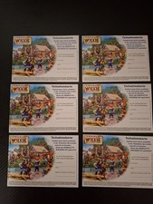 Ü-Ei Werbung=Wickie=Teilnahmekarten=Kinder Überraschung