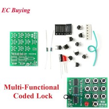 DIY Electronic Code Lock Circuit Kit Student Training Learning
