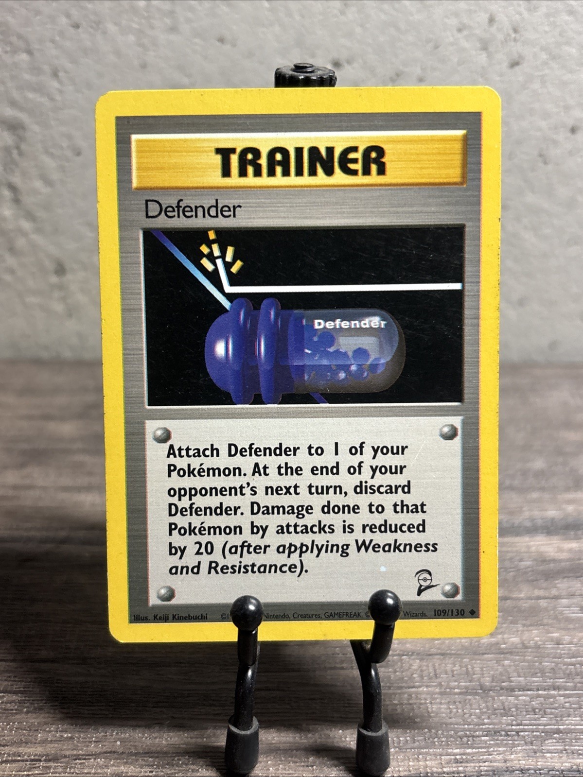 Defender 109/130 Base Set 2 Regular Uncommon-Pokemon TCG-Fast Shipping-LP!