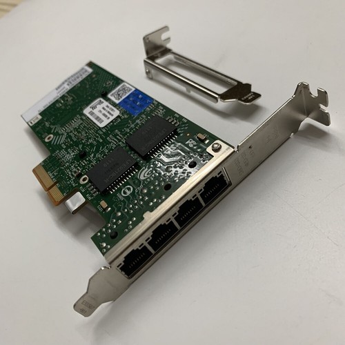 New Intel I340-T4 E1G44HT E1G44HTBLK NIC Gigabit Ethernet Server Adapter-PCI-E - Picture 4 of 5
