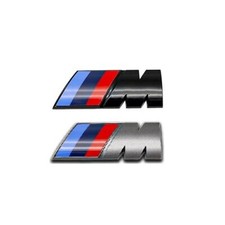 BMW M Stil Logo Emblem Aufkleber Zeichen | Heckklappe Kotflügel Auto