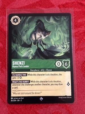 Disney Lorcana Inklands - Shenzi - Hyena Pack Leader - 085/204
