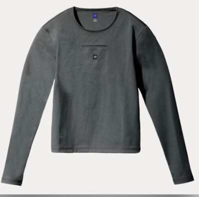 Yeezy Gap Women s Long Sleeve Second Skin Green Large New YZY 75