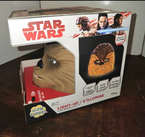 Seltene Star Wars Glow Buddies Light-Up Chewbacca Figur - Bild 3 von 5