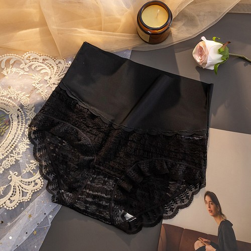3Pairs Womens Lace Panties High Waist Lingerie Underwear Briefs Breathable Soft§ - Picture 18 of 27