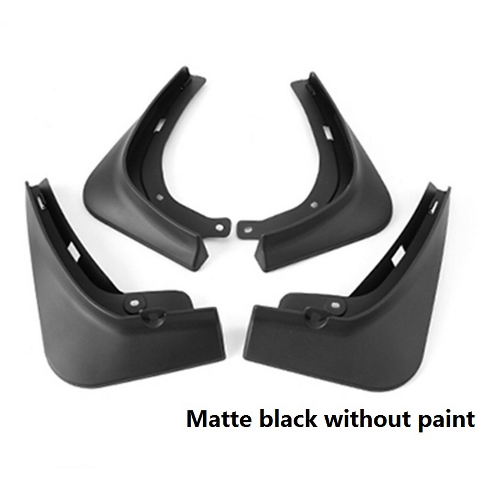 4pcs Mud Flaps MudFlaps Splash Guard Mudguard For Tesla Model 3 2019-2021 Black